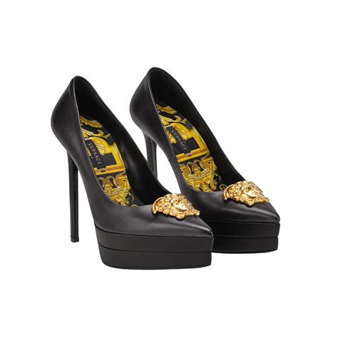 fake versace womens shoes|versace tribute high heels.